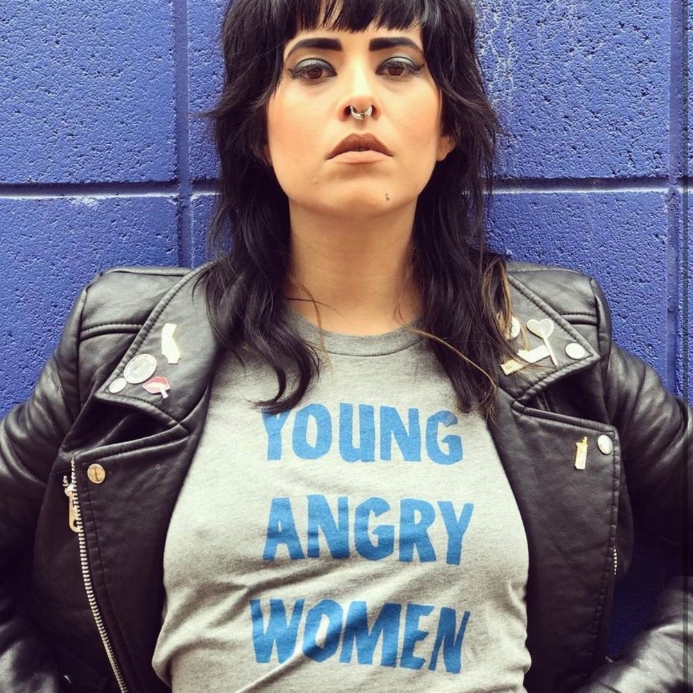 Tuesday Bassen Young Angry Women Tee